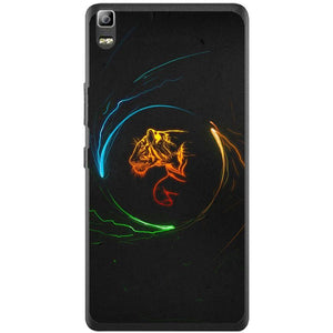 Phone Case Circle Tiger Lenovo K3 Note A7000