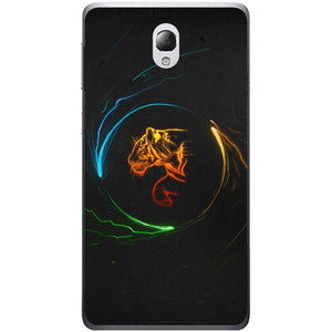 Phone Case Circle Tiger Lenovo S860
