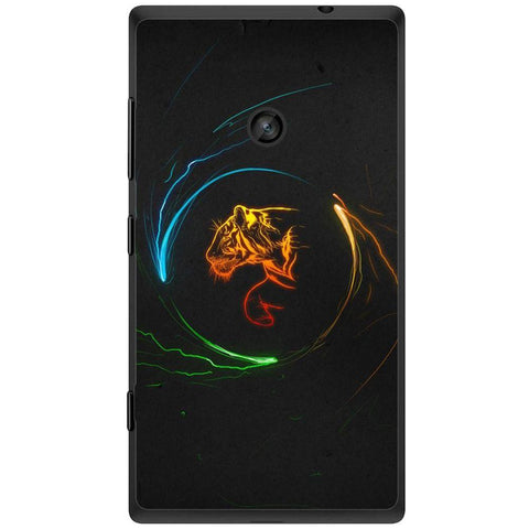 Phone Case Circle Tiger Nokia Lumia 520