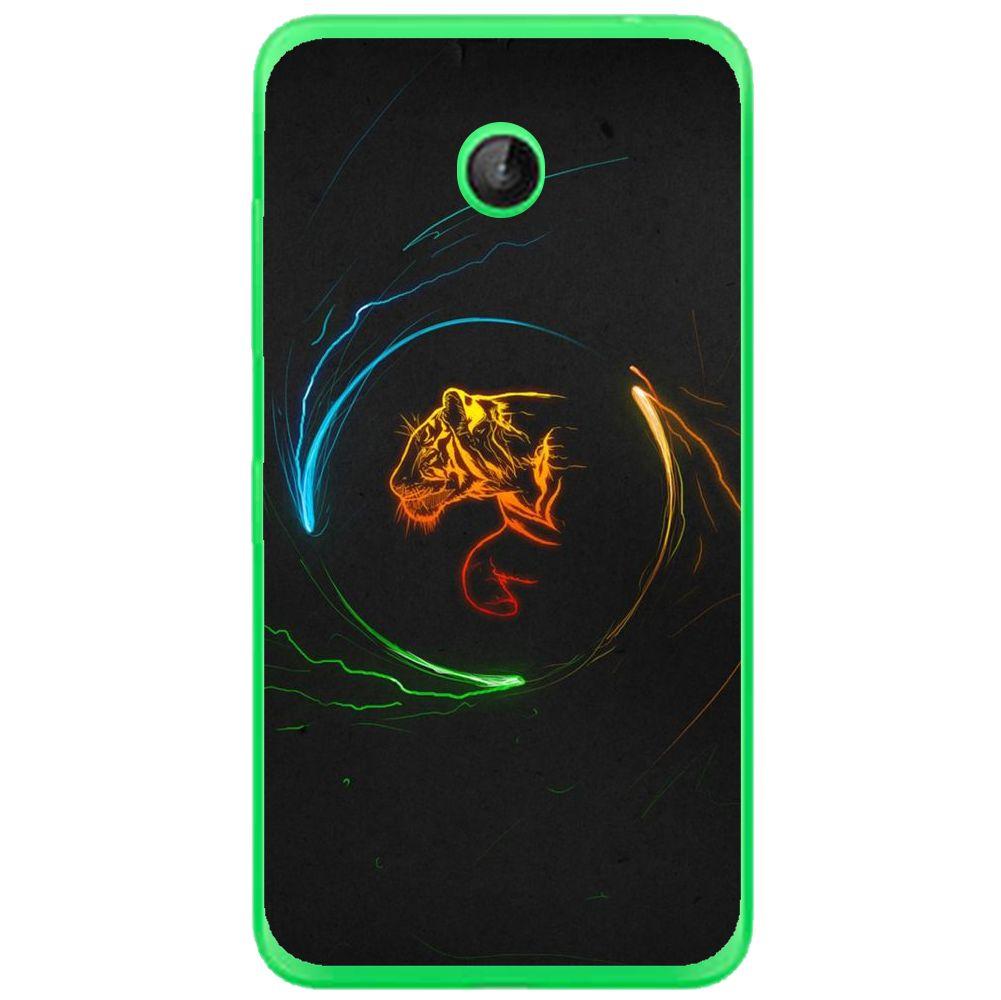 Phone Case Circle Tiger Nokia Lumia 630 635