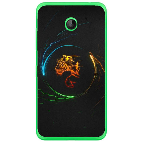 Phone Case Circle Tiger Nokia Lumia 630 635