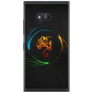 Phone Case Circle Tiger Nokia Lumia 730 735