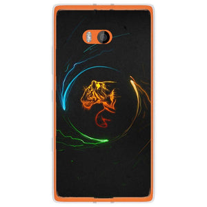 Phone Case Circle Tiger Nokia Lumia 930