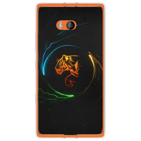 Phone Case Circle Tiger Nokia Lumia 930