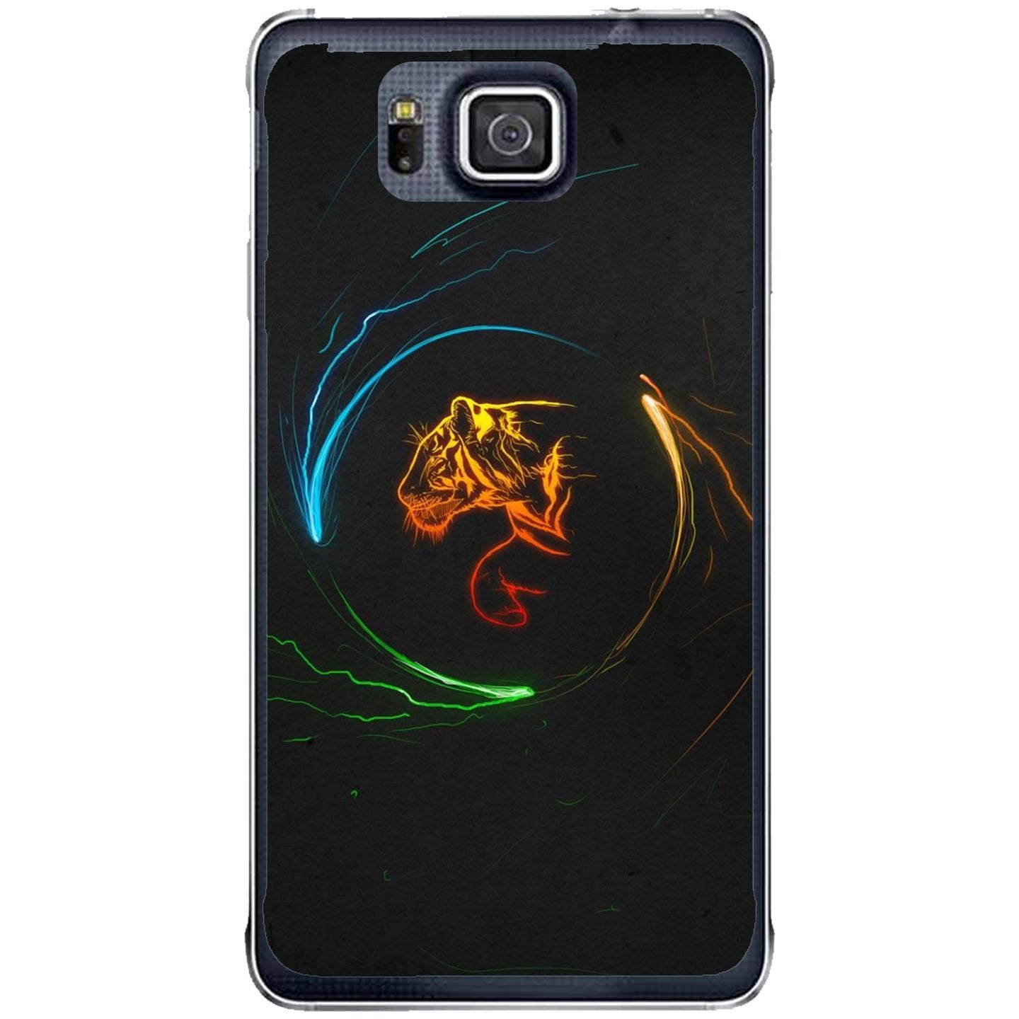 Phone Case Circle Tiger Samsung Galaxy Alpha G850