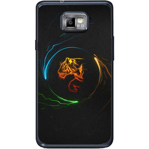 Phone Case Circle Tiger Samsung Galaxy S2 Plus I9105