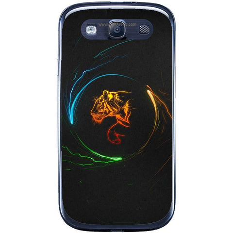 Phone Case Circle Tiger Samsung Galaxy S3 Neo I9301 S3 I9300