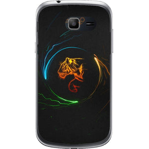Phone Case Circle Tiger Samsung Galaxy Trend Lite S7390