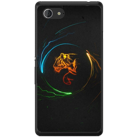 Phone Case Circle Tiger Sony Xperia E3