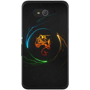 Phone Case Circle Tiger Sony Xperia E4g E2003