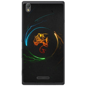 Phone Case Circle Tiger Sony Xperia T3
