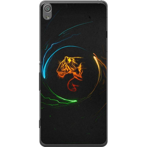 Phone Case Circle Tiger Sony Xperia Xa