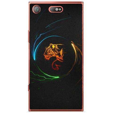 Phone Case Circle Tiger Sony Xperia Xz1 Compact