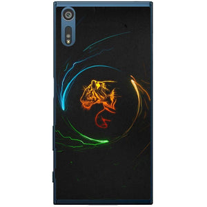 Phone Case Circle Tiger Sony Xperia Xz