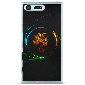 Phone Case Circle Tiger Sony Xperia X Compact