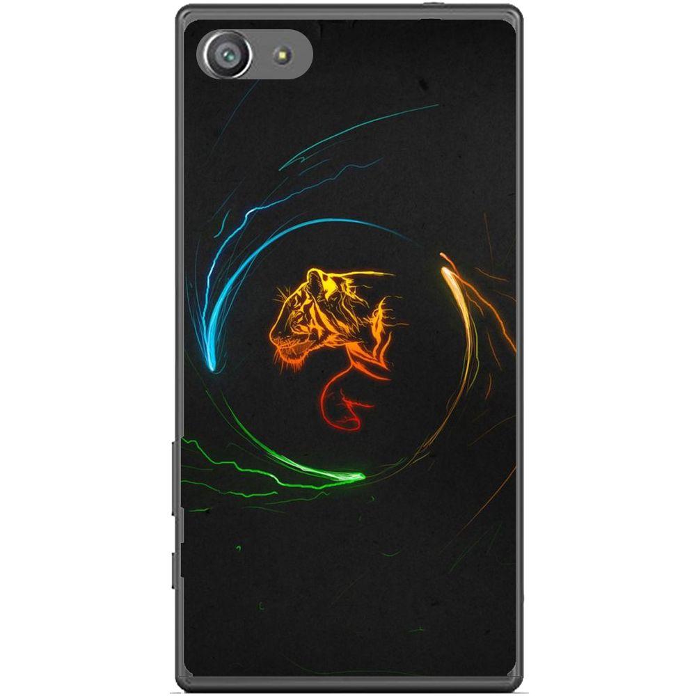Phone Case Circle Tiger Sony Xperia Z5 Compact