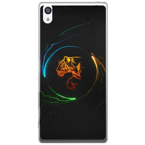 Phone Case Circle Tiger Sony Xperia Z5