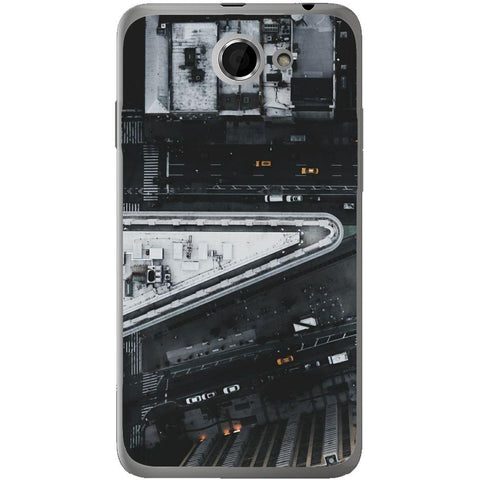 Phone Case City Flat HTC Desire 516