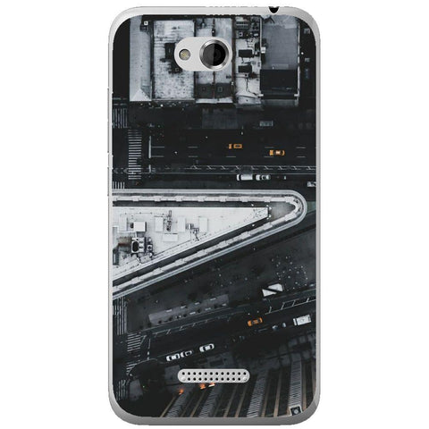 Phone Case City Flat HTC Desire 616