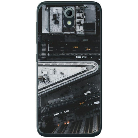 Phone Case City Flat HTC Desire 620g
