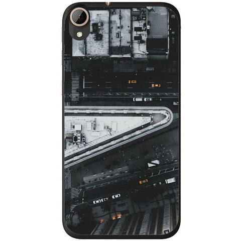 Phone Case City Flat HTC Desire 728