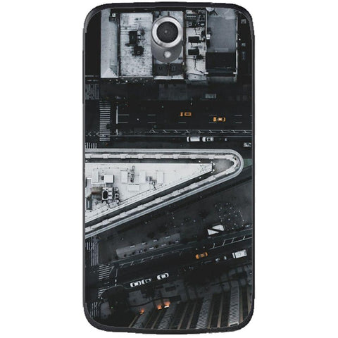 Phone Case City Flat Lenovo A859