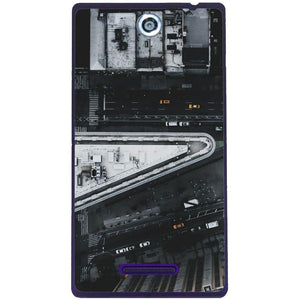 Phone Case City Flat Sony Xperia C C2305