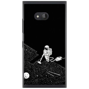 Phone Case Cleaning The Space Nokia Lumia 730 735