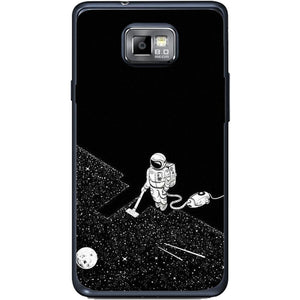 Phone Case Cleaning The Space Samsung Galaxy S2 Plus I9105