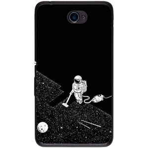 Phone Case Cleaning The Space Sony Xperia E4 E2104 5