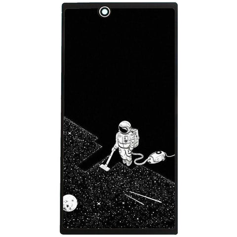 Phone Case Cleaning The Space Sony Xperia Z C6602 C6603