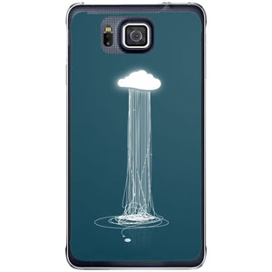 Phone Case Cloud Art Samsung Galaxy Alpha G850