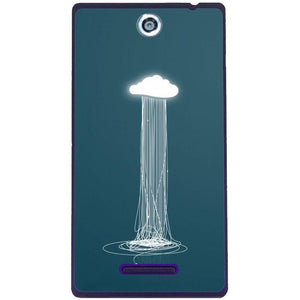 Phone Case Cloud Art Sony Xperia C C2305