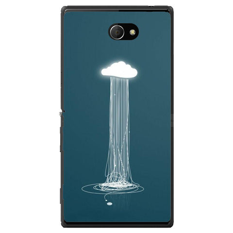 Phone Case Cloud Art Sony Xperia M2 Dual D2302