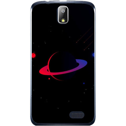 Phone Case Dark Red Planet Lenovo A328