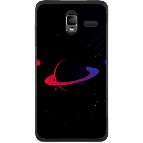 Phone Case Dark Red Planet Lenovo A850