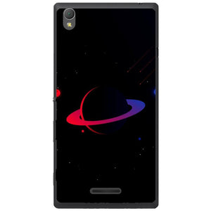 Phone Case Dark Red Planet Sony Xperia T3