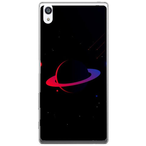 Phone Case Dark Red Planet Sony Xperia Z5