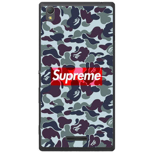 Phone Case Dark Supreme Camo Sony Xperia T3
