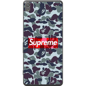 Phone Case Dark Supreme Camo Sony Xperia Xa