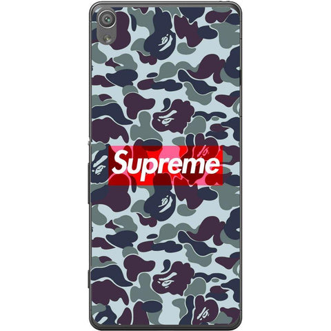 Phone Case Dark Supreme Camo Sony Xperia Xa