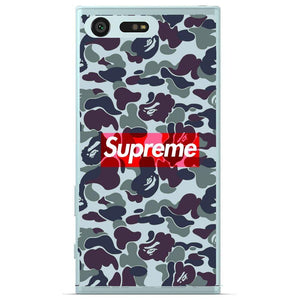 Phone Case Dark Supreme Camo Sony Xperia X Compact