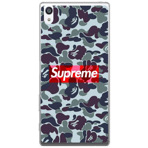 Phone Case Dark Supreme Camo Sony Xperia Z5