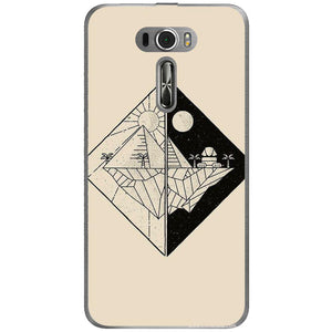 Phone Case Day And Night Asus Zenfone 2 Laser Ze601kl
