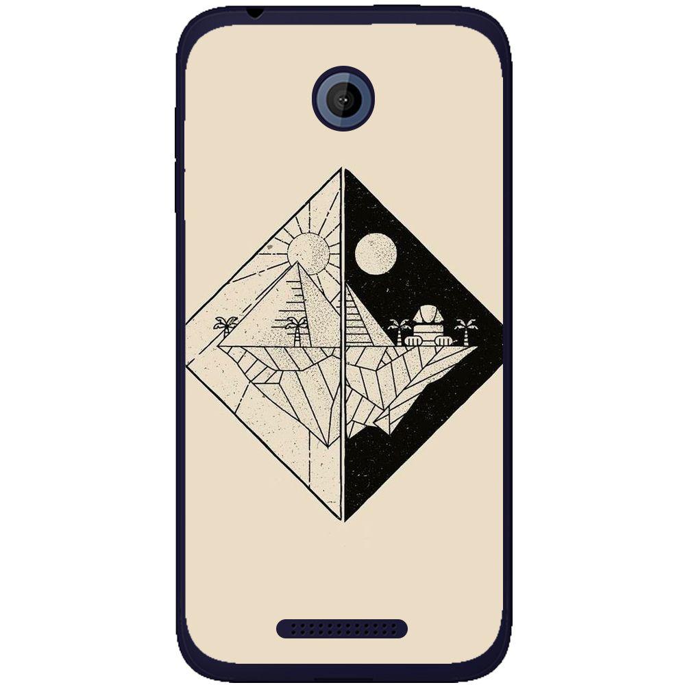 Phone Case Day And Night HTC Desire 510
