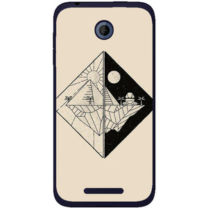 Phone Case Day And Night HTC Desire 510