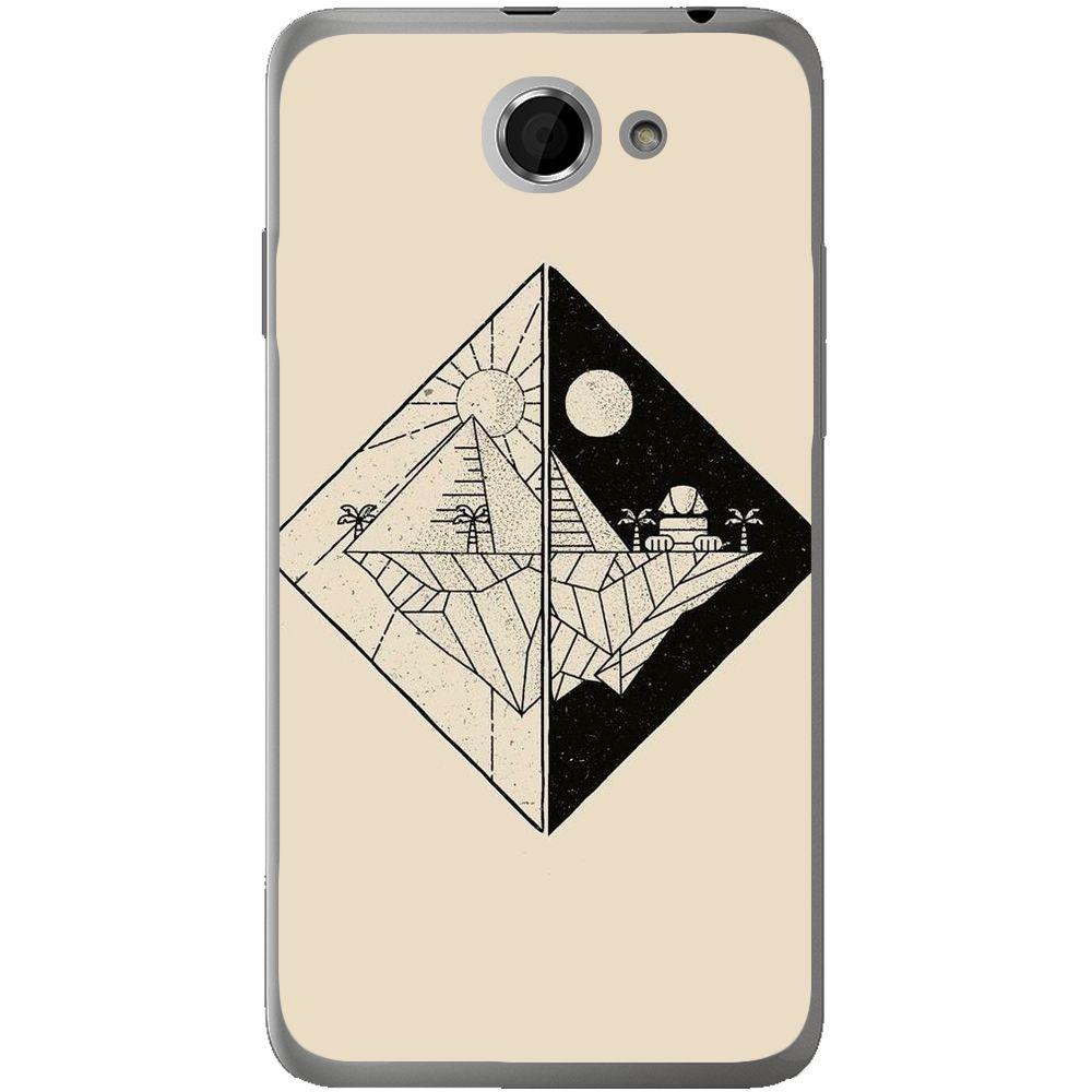 Phone Case Day And Night HTC Desire 516