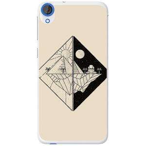 Phone Case Day And Night HTC Desire 820