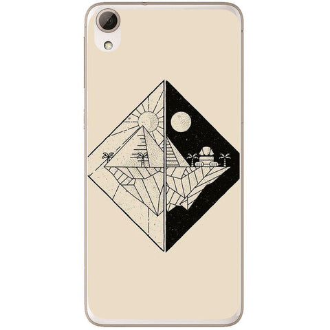 Phone Case Day And Night HTC Desire 826
