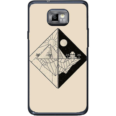 Phone Case Day And Night Samsung Galaxy S2 Plus I9105